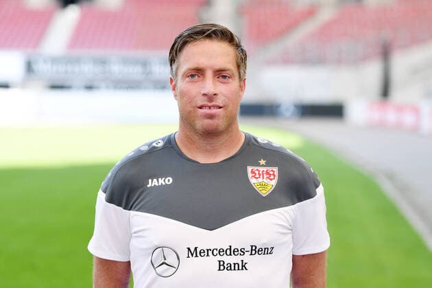 FUSSBALL 1. BUNDESLIGA SAISON 2020 2021 10.08.2020 Fototermin beim VfB Stuttgart Co Trainer Michael Wimmer; VfB Stuttgart