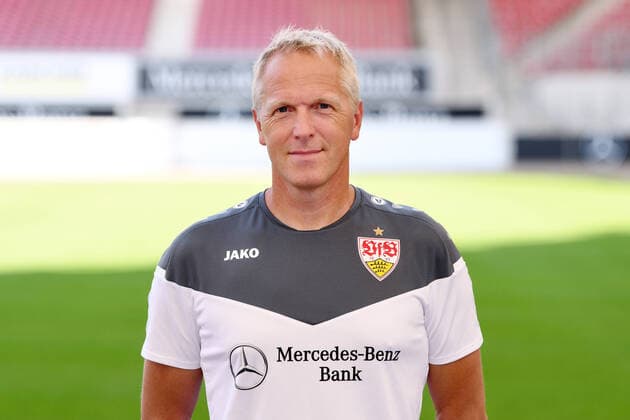 FUSSBALL 1. BUNDESLIGA SAISON 2020 2021 10.08.2020 Fototermin beim VfB Stuttgart Athletiktrainer Oliver Bartlett; VfB Stuttgart
