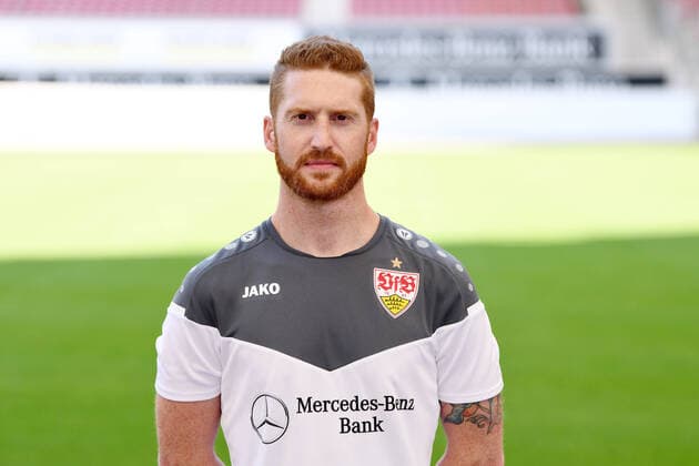 FUSSBALL 1. BUNDESLIGA SAISON 2020 2021 10.08.2020 Fototermin beim VfB Stuttgart Spielanalyst Marcus Fregin; VfB Stuttgart