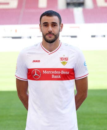 FUSSBALL 1. BUNDESLIGA SAISON 2020 2021 10.08.2020 Fototermin beim VfB Stuttgart Hamadi Al Ghaddioui; VfB Stuttgart