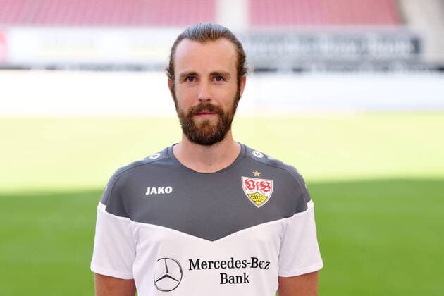 FUSSBALL 1. BUNDESLIGA SAISON 2020 2021 10.08.2020 Fototermin beim VfB Stuttgart Psychologe Dino Poimann; VfB Stuttgart