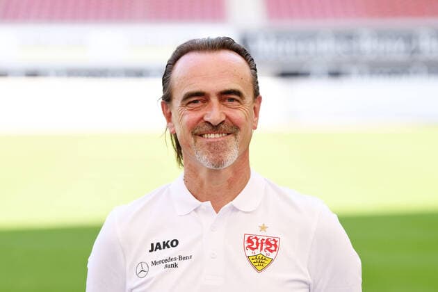 FUSSBALL 1. BUNDESLIGA SAISON 2020 2021 10.08.2020 Fototermin beim VfB Stuttgart Teammanager Guenther Schaefer; VfB Stuttgart