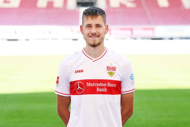 FUSSBALL 1. BUNDESLIGA SAISON 2020 2021 10.08.2020 Fototermin beim VfB Stuttgart Waldemar Anton; VfB Stuttgart