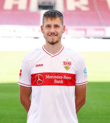 FUSSBALL 1. BUNDESLIGA SAISON 2020 2021 10.08.2020 Fototermin beim VfB Stuttgart Waldemar Anton; VfB Stuttgart