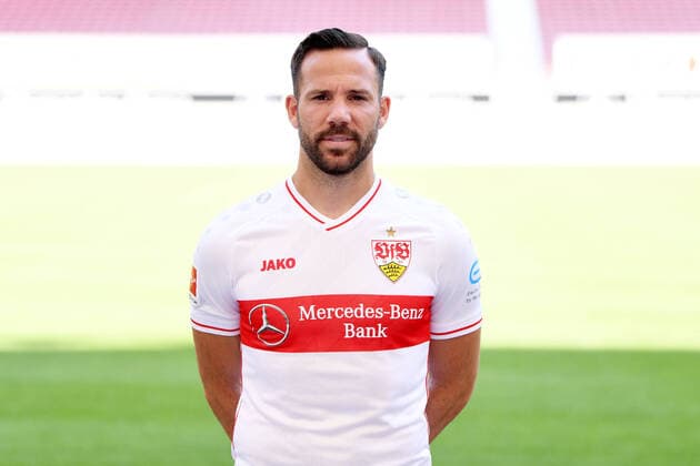 FUSSBALL 1. BUNDESLIGA SAISON 2020 2021 10.08.2020 Fototermin beim VfB Stuttgart Gonzalo Castro; VfB Stuttgart