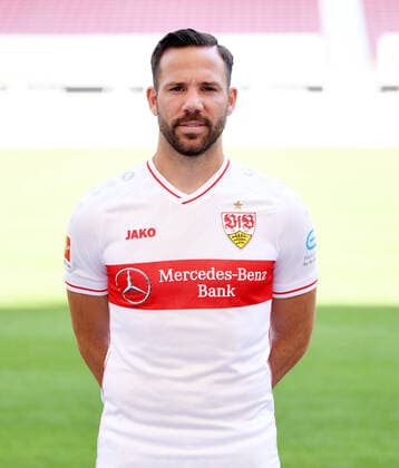 FUSSBALL 1. BUNDESLIGA SAISON 2020 2021 10.08.2020 Fototermin beim VfB Stuttgart Gonzalo Castro; VfB Stuttgart