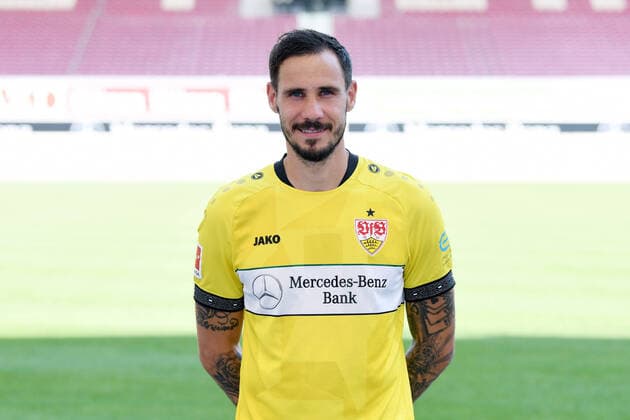 FUSSBALL 1. BUNDESLIGA SAISON 2020 2021 10.08.2020 Fototermin beim VfB Stuttgart Torwart Jens Grahl; VfB Stuttgart