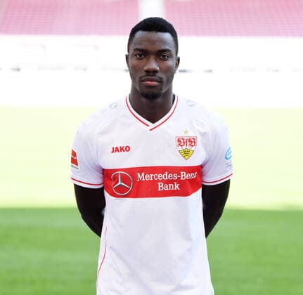 FUSSBALL 1. BUNDESLIGA SAISON 2020 2021 10.08.2020 Fototermin beim VfB Stuttgart Silas Wamangituka; VfB Stuttgart