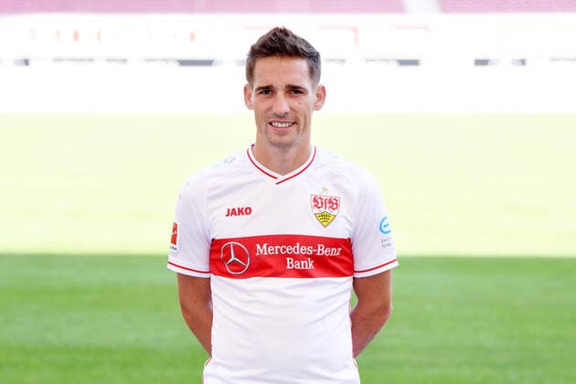 FUSSBALL 1. BUNDESLIGA SAISON 2020 2021 10.08.2020 Fototermin beim VfB Stuttgart Philipp Klement; VfB Stuttgart