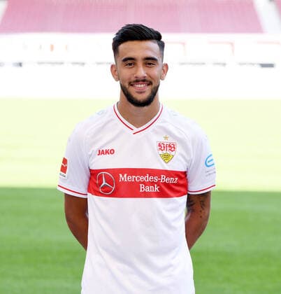 FUSSBALL 1. BUNDESLIGA SAISON 2020 2021 10.08.2020 Fototermin beim VfB Stuttgart Nicolas Gonzalez; VfB Stuttgart