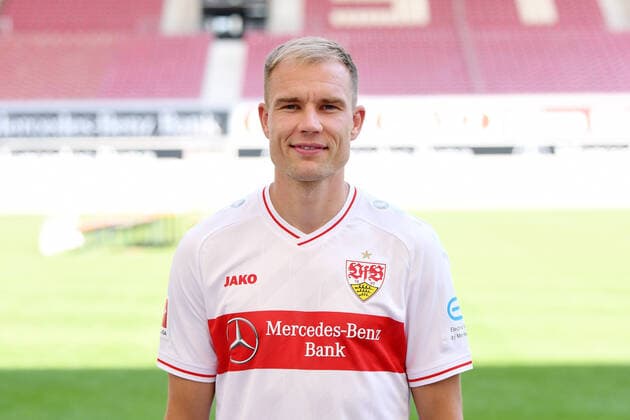 FUSSBALL 1. BUNDESLIGA SAISON 2020 2021 10.08.2020 Fototermin beim VfB Stuttgart Holger Badstuber; VfB Stuttgart