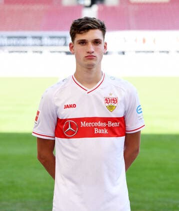 FUSSBALL 1. BUNDESLIGA SAISON 2020 2021 10.08.2020 Fototermin beim VfB Stuttgart Mateo Klimowicz; VfB Stuttgart