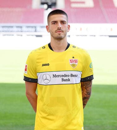 FUSSBALL 1. BUNDESLIGA SAISON 2020 2021 10.08.2020 Fototermin beim VfB Stuttgart Torwart Fabian Bredlow; VfB Stuttgart
