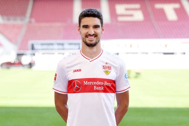 FUSSBALL 1. BUNDESLIGA SAISON 2020 2021 10.08.2020 Fototermin beim VfB Stuttgart Marcin Kaminski; VfB Stuttgart