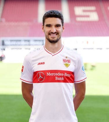 FUSSBALL 1. BUNDESLIGA SAISON 2020 2021 10.08.2020 Fototermin beim VfB Stuttgart Marcin Kaminski; VfB Stuttgart