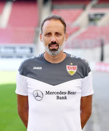FUSSBALL 1. BUNDESLIGA SAISON 2020 2021 10.08.2020 Fototermin beim VfB Stuttgart Trainer Pellegrino Matarazzo; VfB Stuttgart