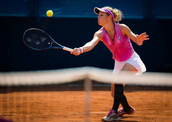 Sport Bilder des Tages August 12, 2020, Prague, CZECH REPUBLIC: Laura Siegemund of Germany ahead of her second-round match against Mayar Sherif of Egypt at the 2020 Prague Open WTA, Tennis Damen International tennis tournament Prague CZECH REPUBLIC - ZUMAa181 20200812_zaa_a181_029 Copyright: xRobxPrangex