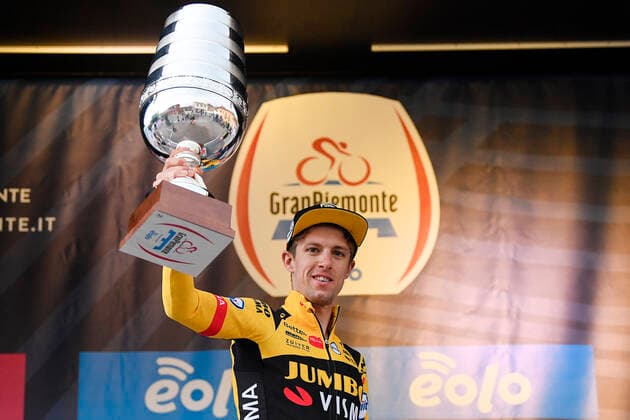 Bilder des Jahres 2020, Sport 08 August Sport Themen der Woche KW33 Sport Bilder des Tages Photo LaPresse - Fabio Ferrari August 12, 2020 Santo Stefano Belbo - Barolo (Italy) Cycling 104& xb0; Gran Piemonte - from Santo Stefano Belbo to Barolo - 187 km In the pic: George Bennett (Team Jumbo - Visma)  Copyright: xFabioxFerrari LaPresse LaPresse x