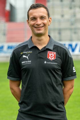Daniel Ziebig (Co-Trainer, HFC); HFC Hallescher Fussballclub e.V; 3.Liga, Porträttermin 2020 2021, Halle Saale Sachsen-Anhalt Deutschland