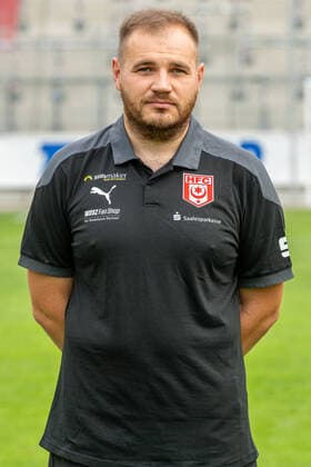 Walter Moissejenko (Physiotherapeut); HFC Hallescher Fussballclub e.V; 3.Liga, Porträttermin 2020 2021, Halle Saale Sachsen-Anhalt Deutschland