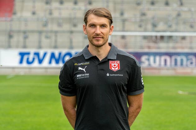 Ken Kaiser (Athletik-Trainer, HFC); HFC Hallescher Fussballclub e.V; 3.Liga, Porträttermin 2020 2021, Halle Saale Sachsen-Anhalt Deutschland