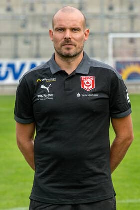 Steve Rohr (Physiotherapeut); HFC Hallescher Fussballclub e.V; 3.Liga, Porträttermin 2020 2021, Halle Saale Sachsen-Anhalt Deutschland