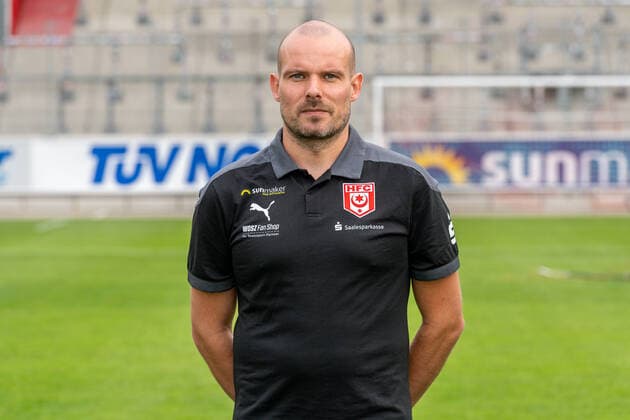 Steve Rohr (Physiotherapeut); HFC Hallescher Fussballclub e.V; 3.Liga, Porträttermin 2020 2021, Halle Saale Sachsen-Anhalt Deutschland