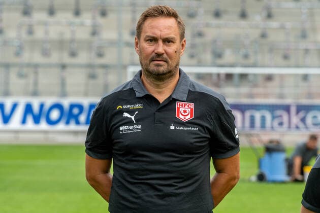 Mario Nickeleit (Teamleiter); HFC Hallescher Fussballclub e.V; 3.Liga, Porträttermin 2020 2021, Halle Saale Sachsen-Anhalt Deutschland