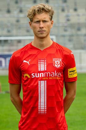 Tobias Schilk (HFC); HFC Hallescher Fussballclub e.V; 3.Liga, Porträttermin 2020 2021, Halle Saale Sachsen-Anhalt Deutschland