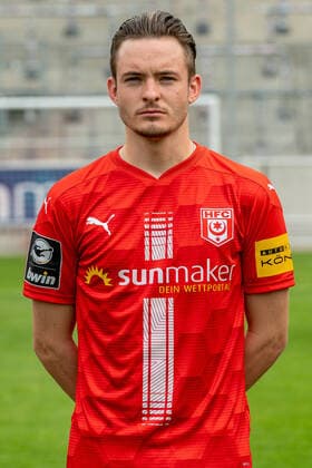 Niklas Kastenhofer (HFC); HFC Hallescher Fussballclub e.V; 3.Liga, Porträttermin 2020 2021, Halle Saale Sachsen-Anhalt Deutschland