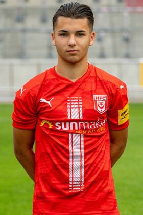 Jan Shcherbakovski (HFC); HFC Hallescher Fussballclub e.V; 3.Liga, Porträttermin 2020 2021, Halle Saale Sachsen-Anhalt Deutschland