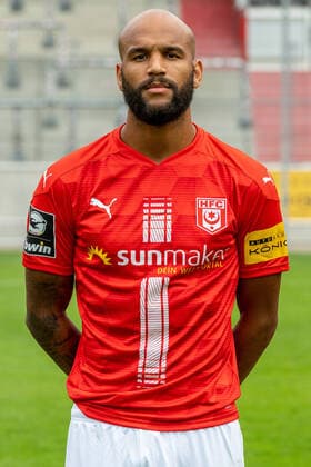 Terrence Boyd (HFC); HFC Hallescher Fussballclub e.V; 3.Liga, Porträttermin 2020 2021, Halle Saale Sachsen-Anhalt Deutschland