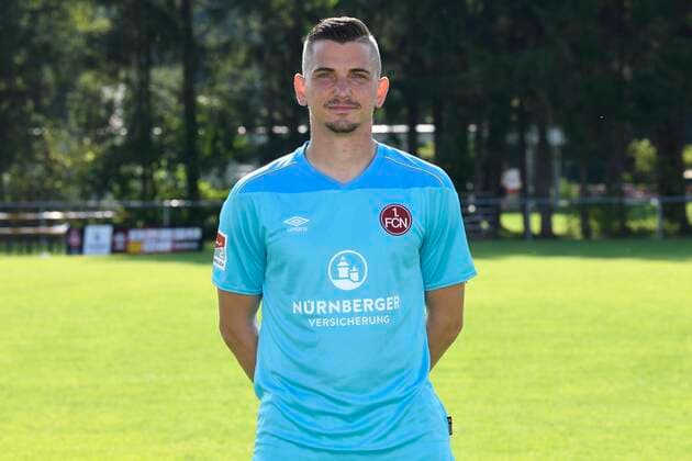 13.08.2020 - 1. FC Nuernberg FCN Club - Saison 2020 2021 - Fototermin Porträttermin - - Patric Klandt (1, 1. FC Nürnberg FCN ) Einzelbild Einzelfoto Portrait Porträt Kopfbild