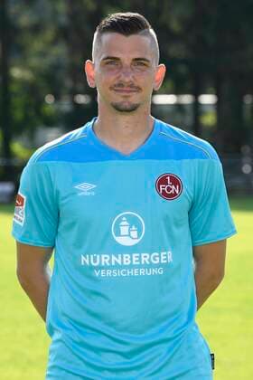 13.08.2020 - 1. FC Nuernberg FCN Club - Saison 2020 2021 - Fototermin Porträttermin - - Patric Klandt (1, 1. FC Nürnberg FCN ) Einzelbild Einzelfoto Portrait Porträt Kopfbild
