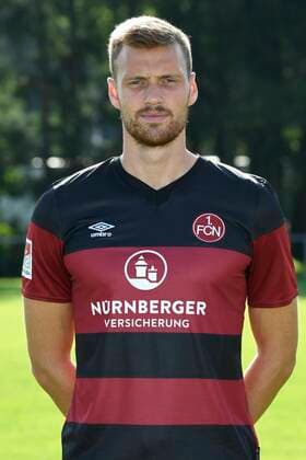13.08.2020 - 1. FC Nuernberg FCN Club - Saison 2020 2021 - Fototermin Porträttermin - - Asger Sörensen (4, 1. FC Nürnberg FCN ) Einzelbild Einzelfoto Portrait Porträt Kopfbild