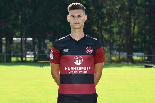 13.08.2020 - 1. FC Nuernberg FCN Club - Saison 2020 2021 - Fototermin Porträttermin - - Tom Krauß Krauss (14, 1. FC Nürnberg FCN ) Einzelbild Einzelfoto Portrait Porträt Kopfbild