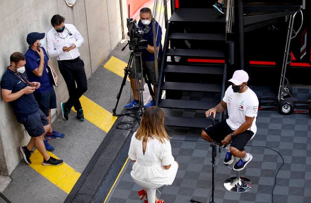 Motorsports: FIA Formula One World Championship, WM, Weltmeisterschaft 2020, Grand Prix of Spain, 44 Lewis Hamilton (GBR, Mercedes-AMG Petronas Formula One Team), Barcelona Spain