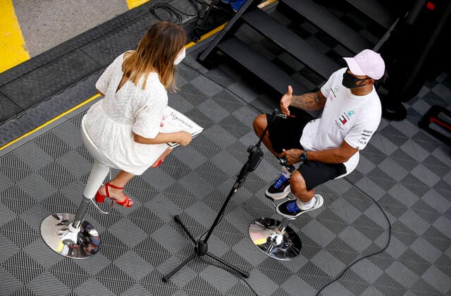 Motorsports: FIA Formula One World Championship, WM, Weltmeisterschaft 2020, Grand Prix of Spain, 44 Lewis Hamilton (GBR, Mercedes-AMG Petronas Formula One Team), Barcelona Spain