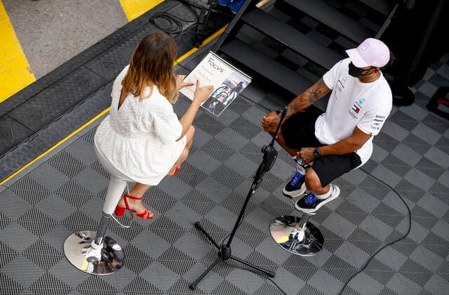 Motorsports: FIA Formula One World Championship, WM, Weltmeisterschaft 2020, Grand Prix of Spain, 44 Lewis Hamilton (GBR, Mercedes-AMG Petronas Formula One Team), Barcelona Spain