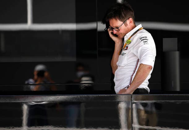 Motorsports: FIA Formula One World Championship, WM, Weltmeisterschaft 2020, Grand Prix of Spain, Andrew Shovlin (GBR, Mercedes-AMG Petronas Formula One Team), Barcelona Spain