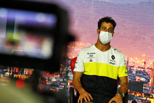 Motorsports: FIA Formula One World Championship, WM, Weltmeisterschaft 2020, Grand Prix of Spain Motorsports: FIA Formula One World Championship 2020, Grand Prix of Spain, 3 Daniel Ricciardo (AUS, Renault DP World F1 Team),