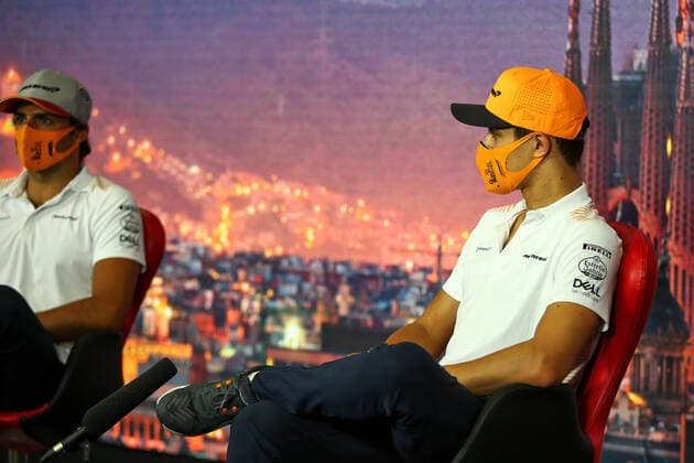 Motorsports: FIA Formula One World Championship, WM, Weltmeisterschaft 2020, Grand Prix of Spain Motorsports: FIA Formula One World Championship 2020, Grand Prix of Spain, 4 Lando Norris (GBR, McLaren F1 Team),