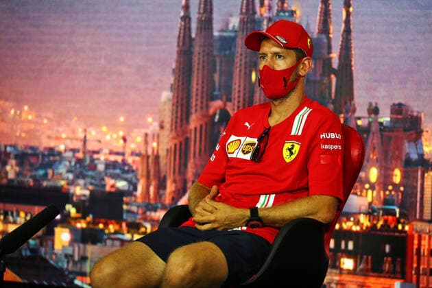 Motorsports: FIA Formula One World Championship, WM, Weltmeisterschaft 2020, Grand Prix of Spain Motorsports: FIA Formula One World Championship 2020, Grand Prix of Spain, 5 Sebastian Vettel (GER, Scuderia Ferrari Mission Winnow),
