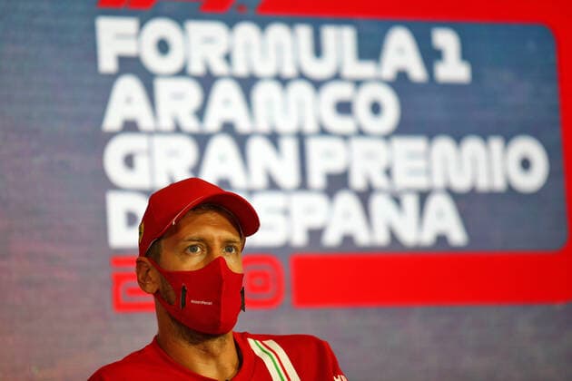 Motorsports: FIA Formula One World Championship, WM, Weltmeisterschaft 2020, Grand Prix of Spain Motorsports: FIA Formula One World Championship 2020, Grand Prix of Spain, 5 Sebastian Vettel (GER, Scuderia Ferrari Mission Winnow),
