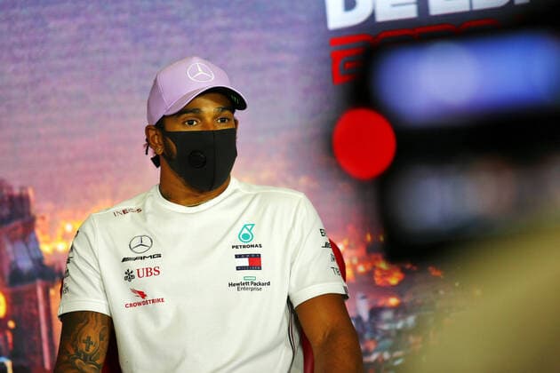 Motorsports: FIA Formula One World Championship, WM, Weltmeisterschaft 2020, Grand Prix of Spain Motorsports: FIA Formula One World Championship 2020, Grand Prix of Spain, 44 Lewis Hamilton (GBR, Mercedes-AMG Petronas Formula One Team),