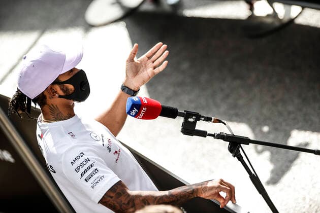 Motorsports: FIA Formula One World Championship, WM, Weltmeisterschaft 2020, Grand Prix of Spain, 44 Lewis Hamilton (GBR, Mercedes-AMG Petronas Formula One Team), Barcelona Spain