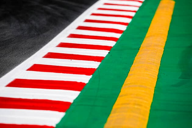 Motorsports: FIA Formula One World Championship, WM, Weltmeisterschaft 2020, Grand Prix of Spain, Circuit de Barcelona-Catalunya, Curbs Barcelona Spain