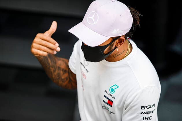Motorsports: FIA Formula One World Championship, WM, Weltmeisterschaft 2020, Grand Prix of Spain, 44 Lewis Hamilton (GBR, Mercedes-AMG Petronas Formula One Team), Barcelona Spain