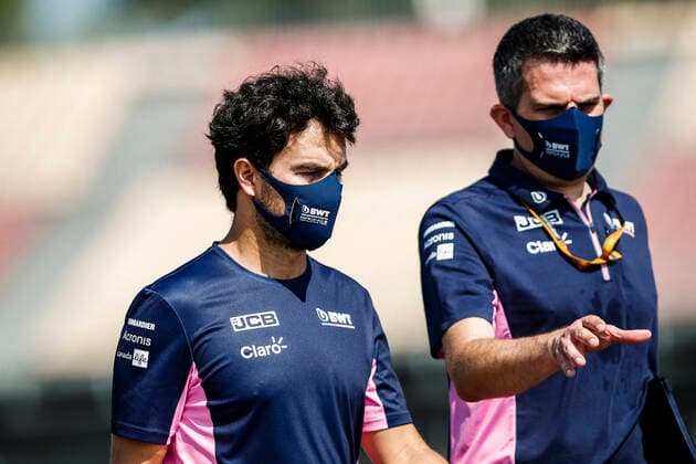 Motorsports: FIA Formula One World Championship, WM, Weltmeisterschaft 2020, Grand Prix of Spain, 11 Sergio Perez (MEX, BWT Racing Point F1 Team), Barcelona Spain