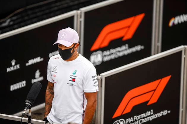 Motorsports: FIA Formula One World Championship, WM, Weltmeisterschaft 2020, Grand Prix of Spain, 44 Lewis Hamilton (GBR, Mercedes-AMG Petronas Formula One Team), Barcelona Spain